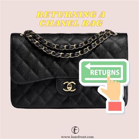 can you return a chanel bag|Chanel's Repair & Return Policy. Be Aware, This Will Void Warran.